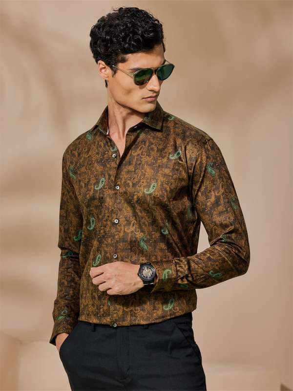 Party wear printed shirt hotsell