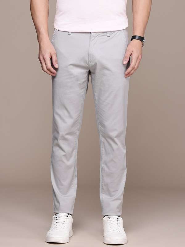 Grey Men Casual Trousers Buy Grey Men Casual Trousers online in India