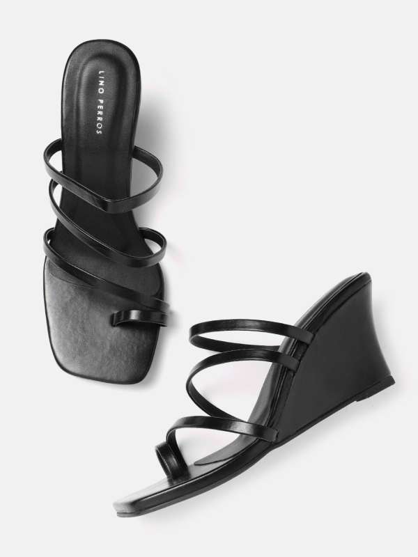 Buy black wedges online