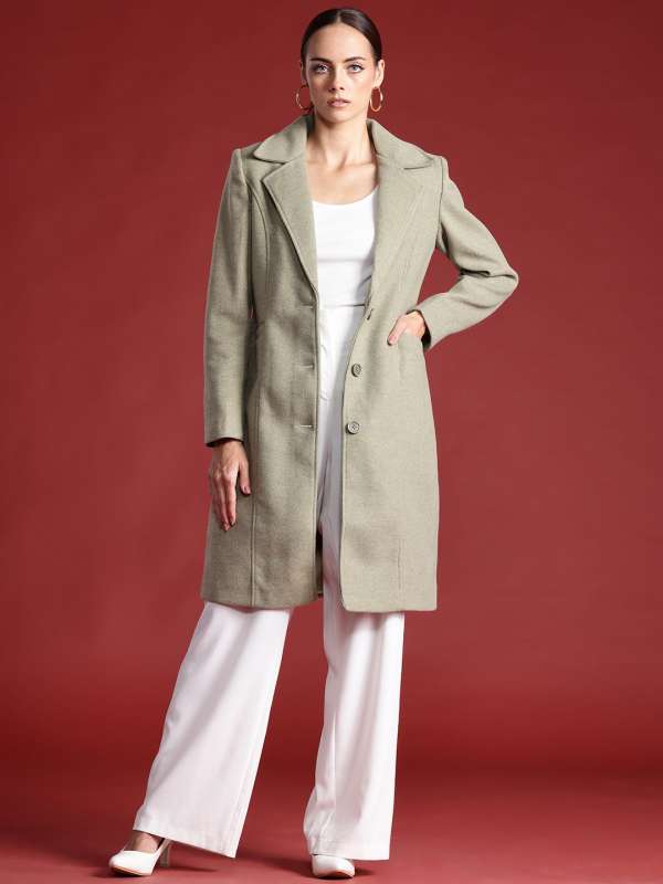 Long Jackets for Women Buy Women Long Coats Online Myntra