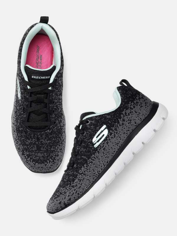 Grey Women Sporty Sneakers Fila Skechers Buy Grey Women Sporty Sneakers Fila Skechers online in India