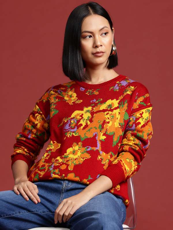 Women Winter Wear Only Soliver Jockey Red All Buy Women Winter Wear Only Soliver Jockey Red All online in India