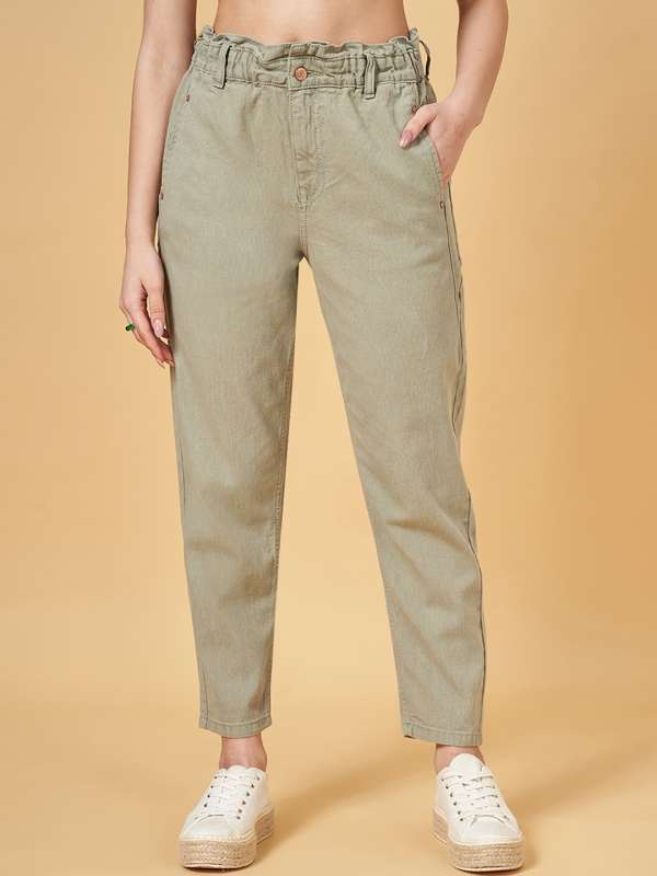 Women Green Jeans Buy Women Green Jeans online in India
