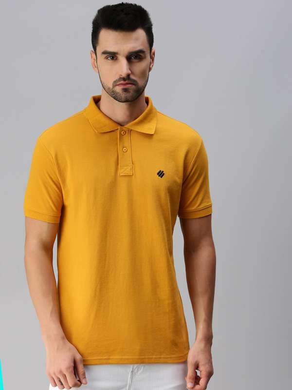 Mustard Polo Tshirts Buy Mustard Polo Tshirts online in India