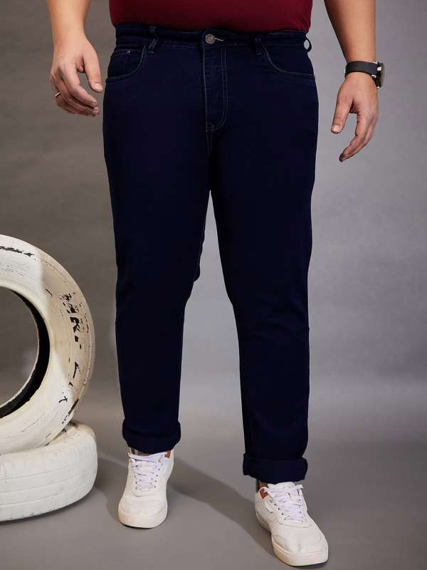 Plus size jeans for men top