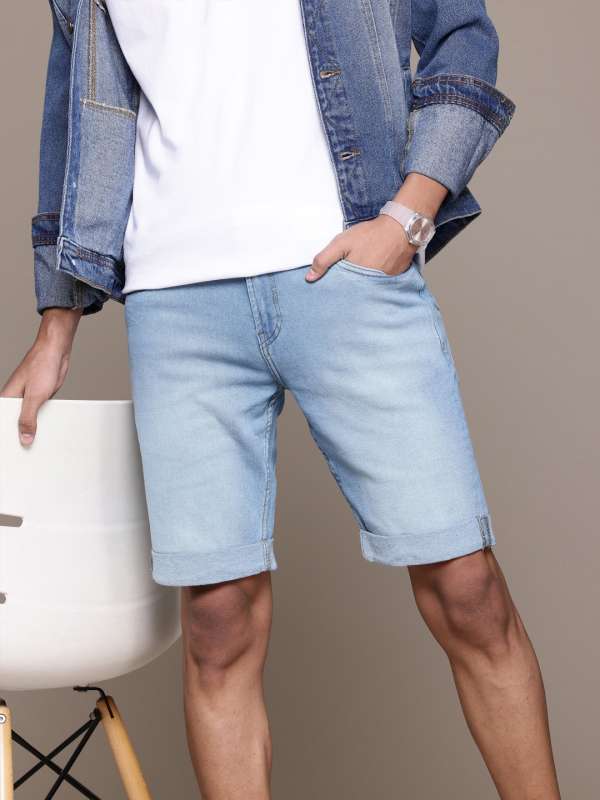 Mens Jeans Half Pants Buy Mens Jeans Half Pants online in India