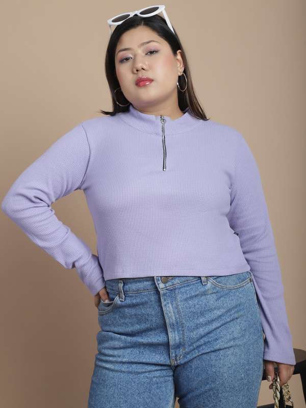 Buy Elegant Plus Size Crop Tops Online Myntra