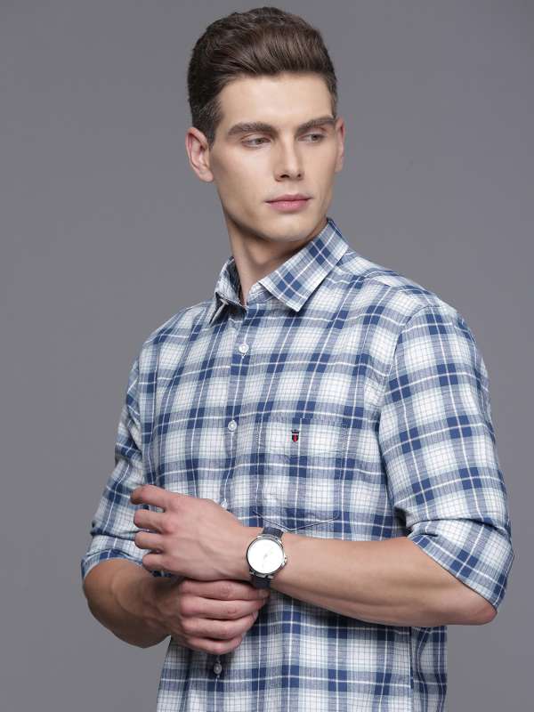 Louis philippe linen shirts top