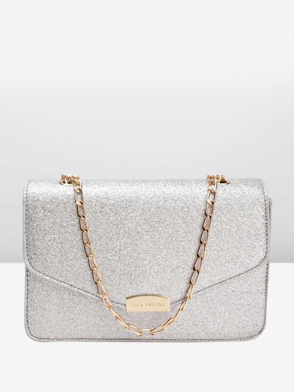 Silver sling bag hot sale
