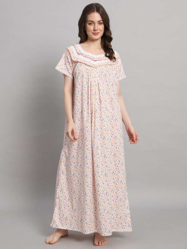 Online shopping nighty gown clearance