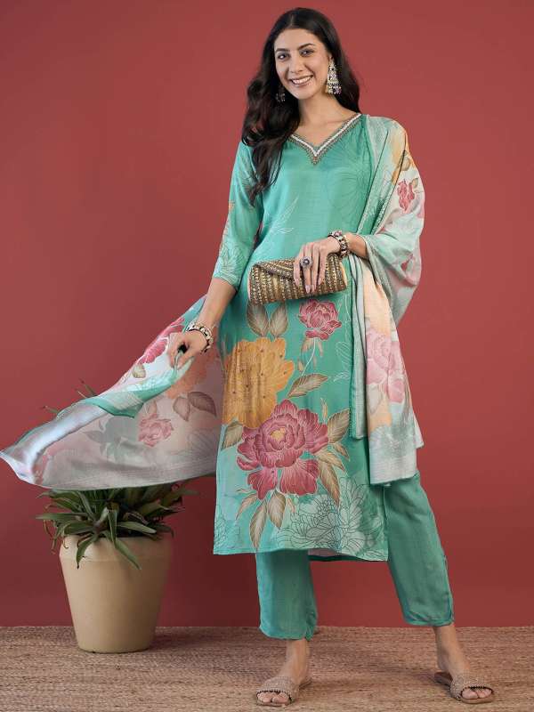 Lattice Heavy Work Salwar Suit And Dupatta Dress Material Buy Lattice Heavy Work Salwar Suit And Dupatta Dress Material online in India