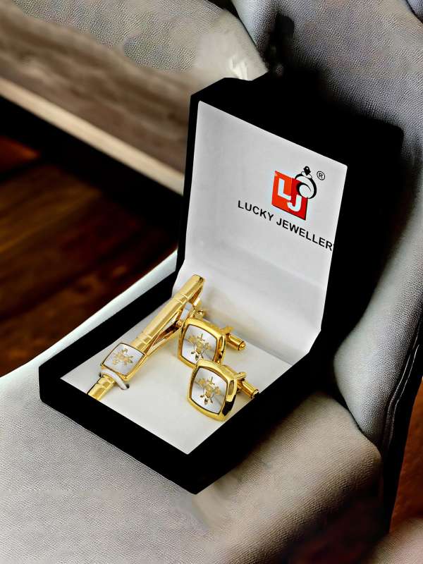 Tanishq Gold Chain Cufflinks Buy Tanishq Gold Chain Cufflinks online in India
