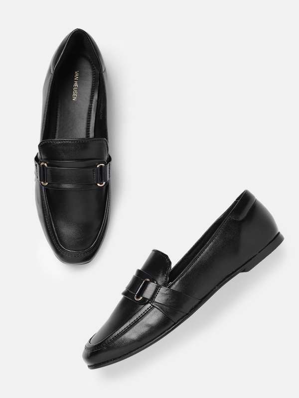Black Women Loafers Moccasins Asics Buy Black Women Loafers Moccasins Asics online in India