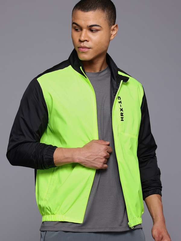 Mens fluorescent jacket top