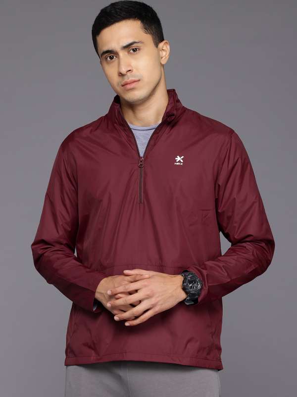 Hrx maroon jacket outlet