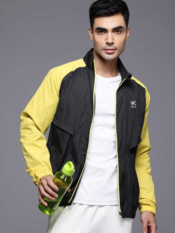 Hrx By Hrithik Roshan Yellow Jacket Buy Hrx By Hrithik Roshan Yellow Jacket online in India