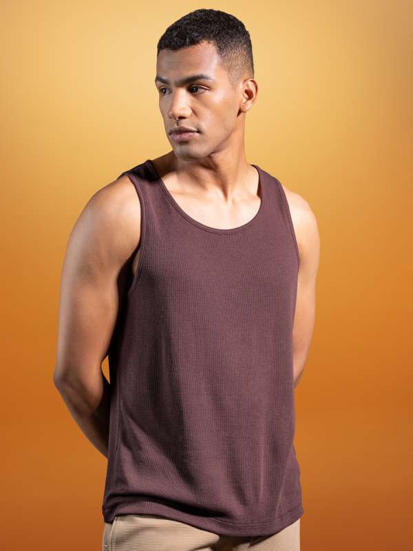 Sleeveless t shirts online shopping hotsell