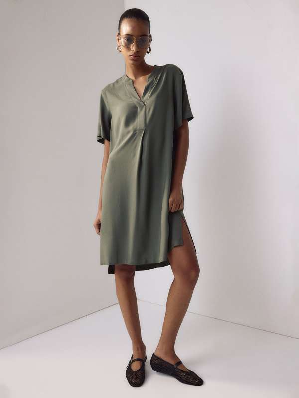 Knee length tunic dress new arrivals