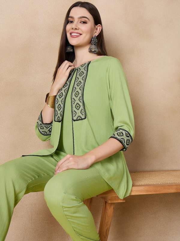 Dangri Dress Shrug Trousers Buy Dangri Dress Shrug Trousers online in India