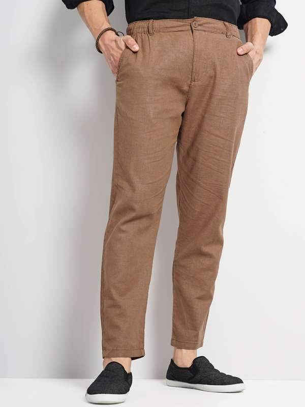 Mens linen trousers 42 waist clearance