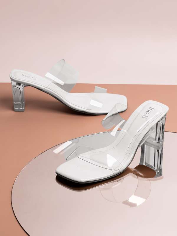 Transparent Heels Get 20 50 Off on Transparent Heels Online Myntra