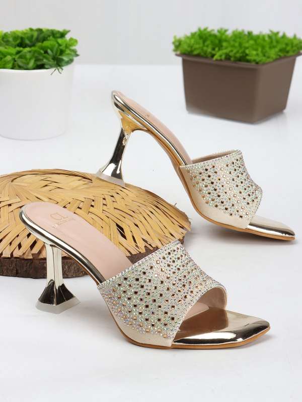 Carlton London Gold Sandals Buy Carlton London Gold Sandals online in India
