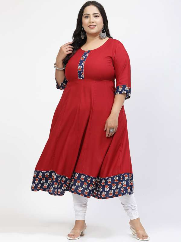 Jabong plus size kurtis new arrivals