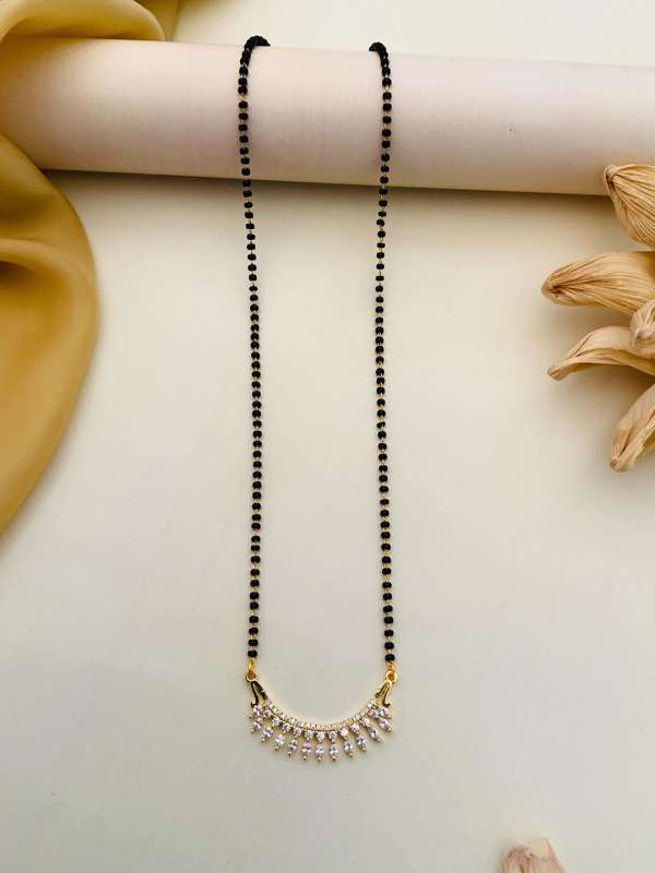 Tanishq Diamond S Mangalsutra Tanaami Buy Tanishq Diamond S Mangalsutra Tanaami online in India