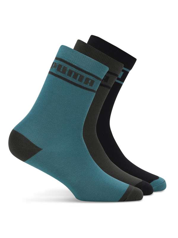 Green puma socks online