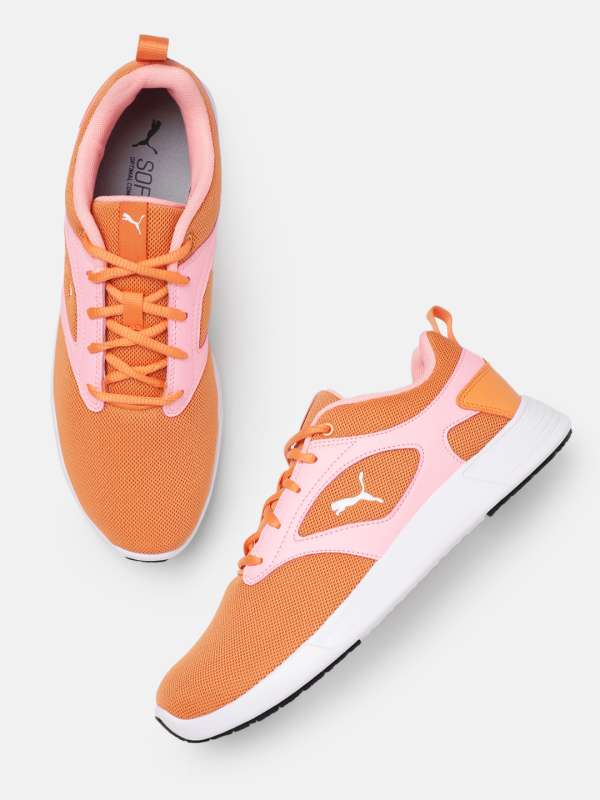 Puma sneakers womens orange shop