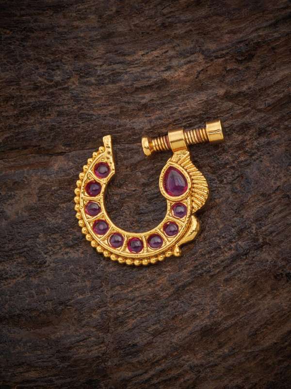 Gold nose pin online shopping store