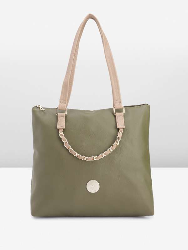 Baggit green handbag store