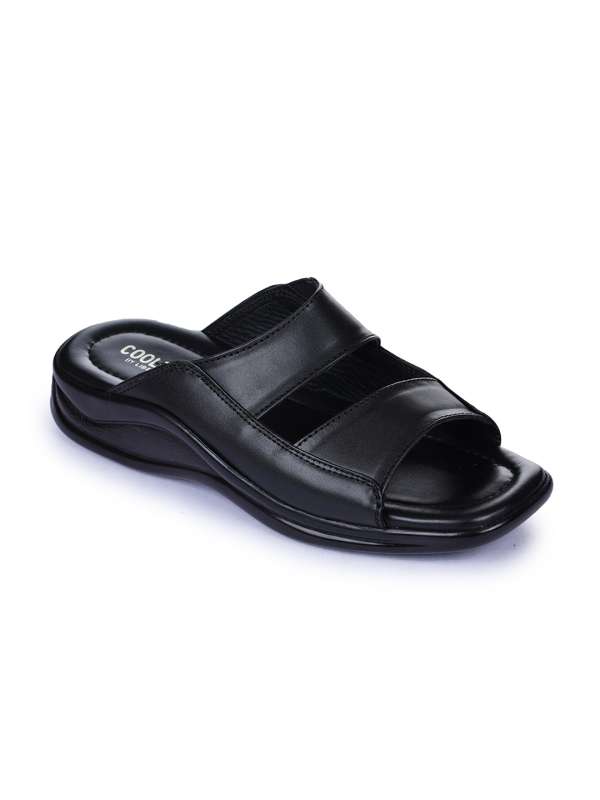 Buy Liberty Coolers Black Sandals online in India