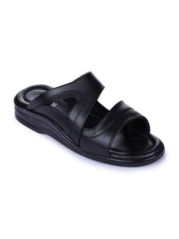 Liberty Coolers Black Sandals Buy Liberty Coolers Black Sandals online in India