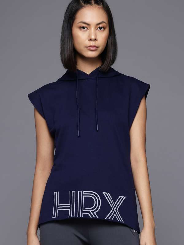 Half sleeve hoodie myntra outlet