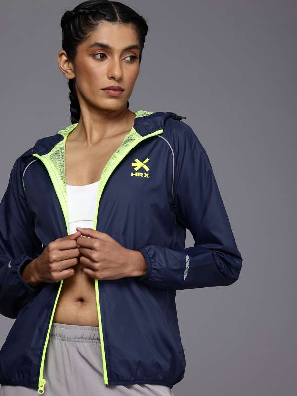 Hrx By Hrithik Roshan Blue Jackets Buy Hrx By Hrithik Roshan Blue Jackets online in India