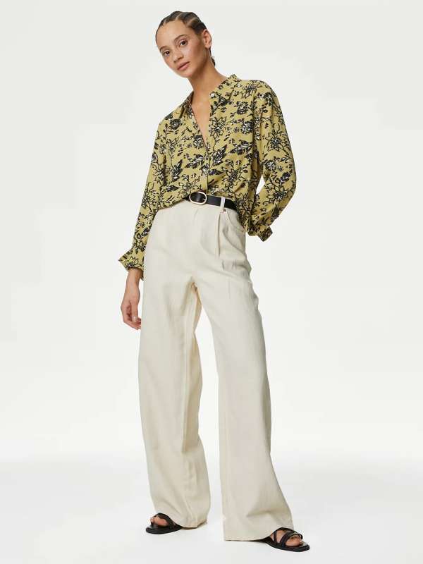 Floral printed shirts online outlet