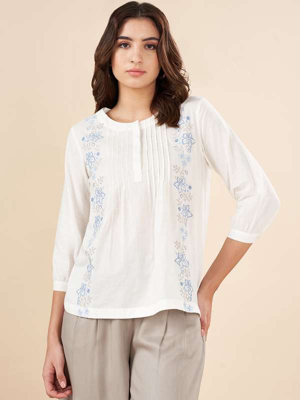 off white tunic shirt