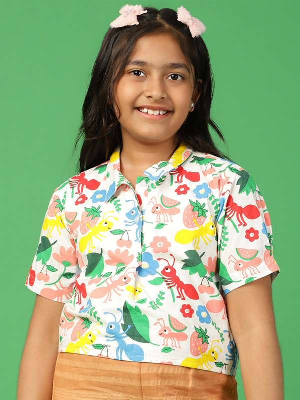 Girls casual shirts hot sale
