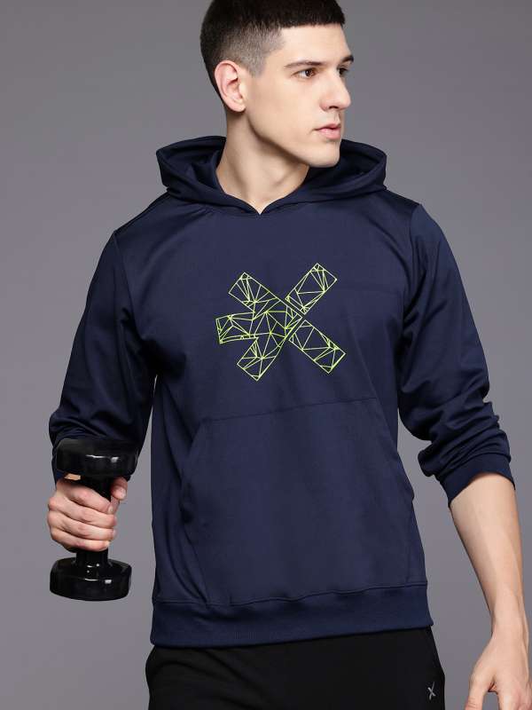 Hrxbyhrithikroshan Blue Textured Hoodie 4859212.htm Buy Hrxbyhrithikroshan Blue Textured Hoodie 4859212.htm online in India