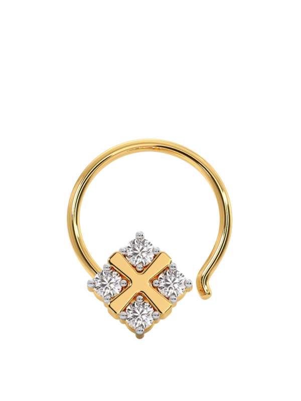 Pc Jeweller 18kt Yellow Gold Diamond Nosepin 5555227.htm Buy Pc Jeweller 18kt Yellow Gold Diamond Nosepin 5555227.htm online in India