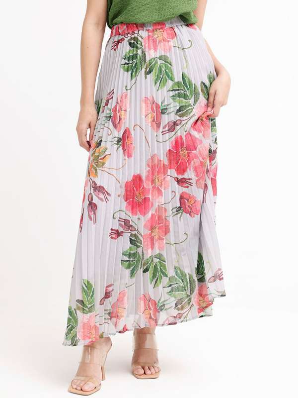 White Maxi Skirts Buy White Maxi Skirts online in India