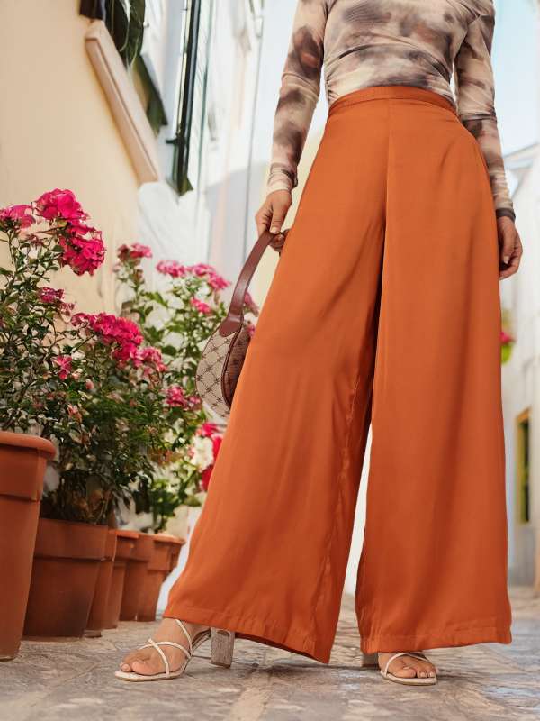 Wide leg pants online on sale