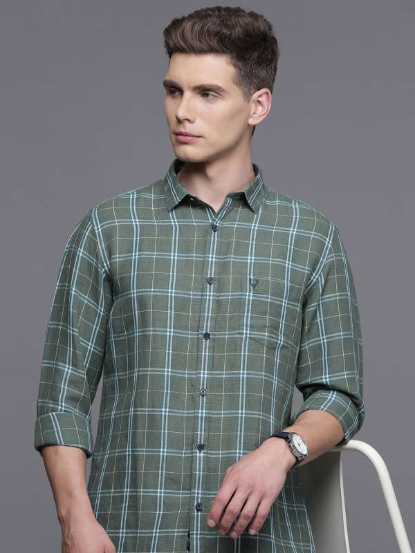 Allen solly linen shirts online outlet