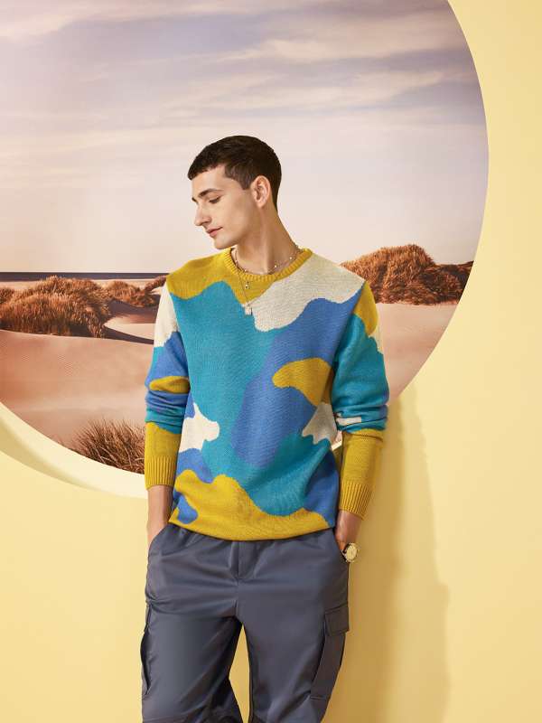 Knit Sweater Buy Trendy Knit Sweater Online in India Myntra