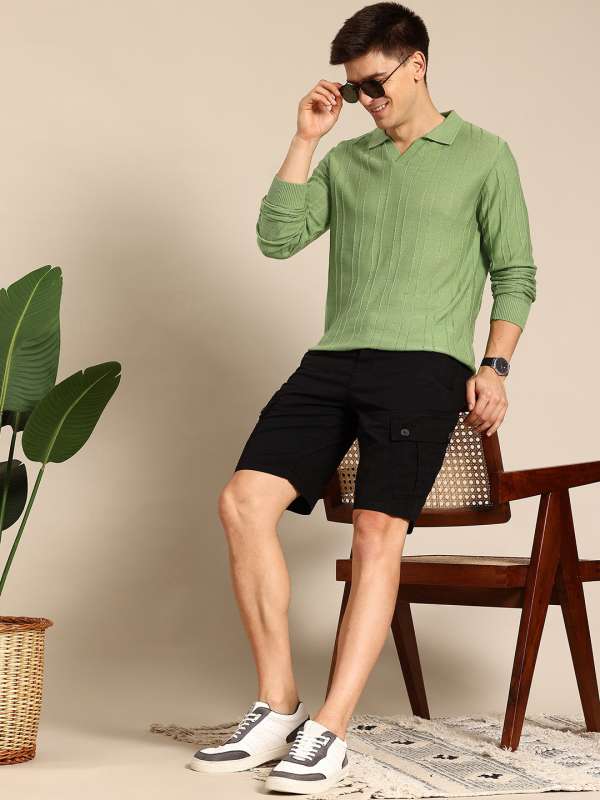 Lime Green Sweaters Buy Lime Green Sweaters online in India