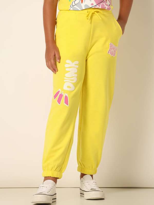 Girls Yellow Trouser Buy Girls Yellow Trouser online in India