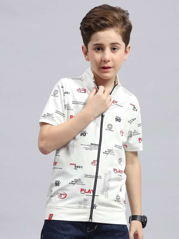 T shirt with jacket for boys sales