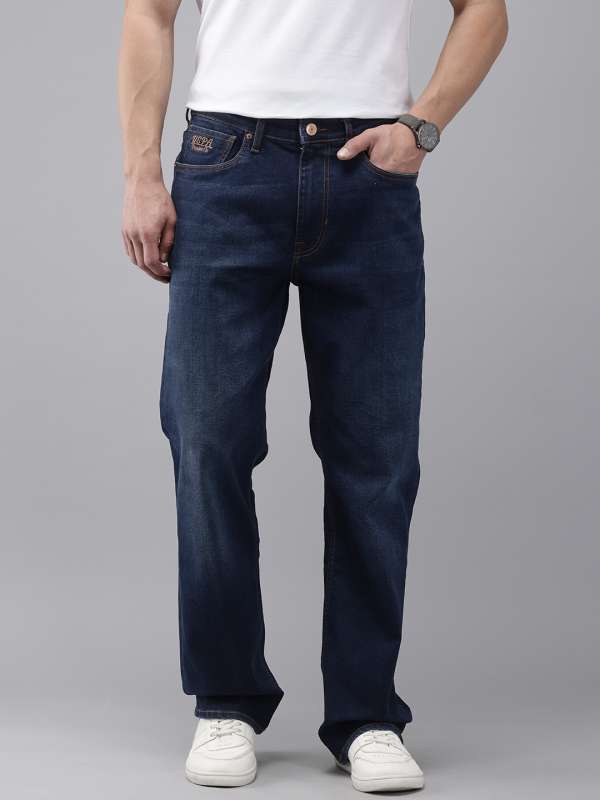 Bell bottom jeans myntra store