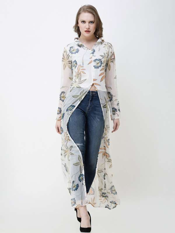 Maxi tops with jeans shop